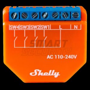 Ръчно реле Shelly Plus i4
